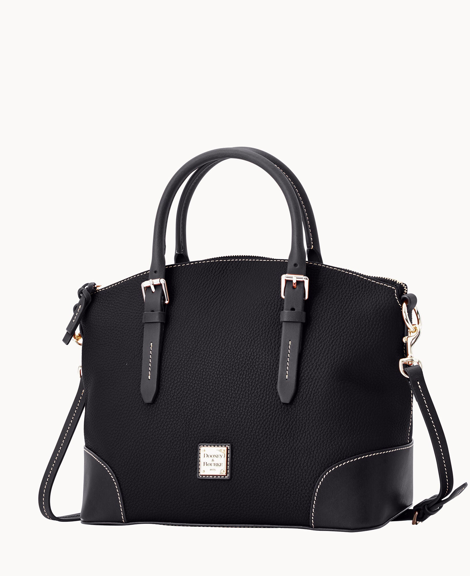 Pebble Grain Domed Satchel - Image 2