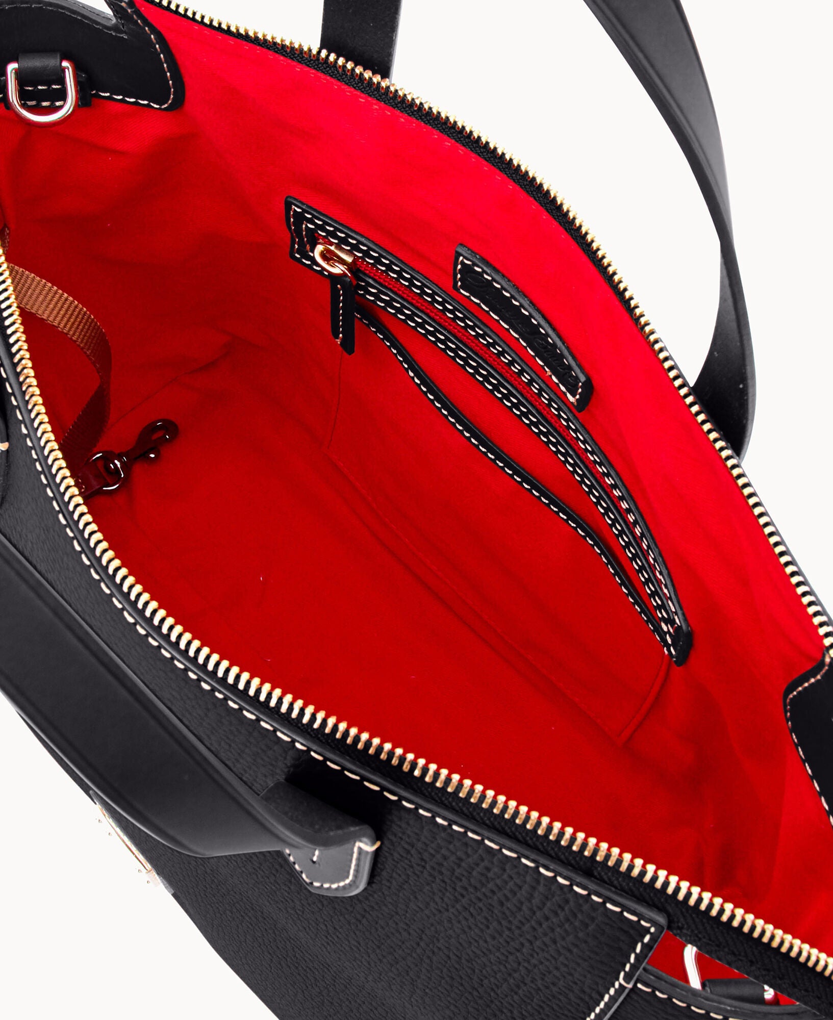 Pebble Grain Domed Satchel - Image 3