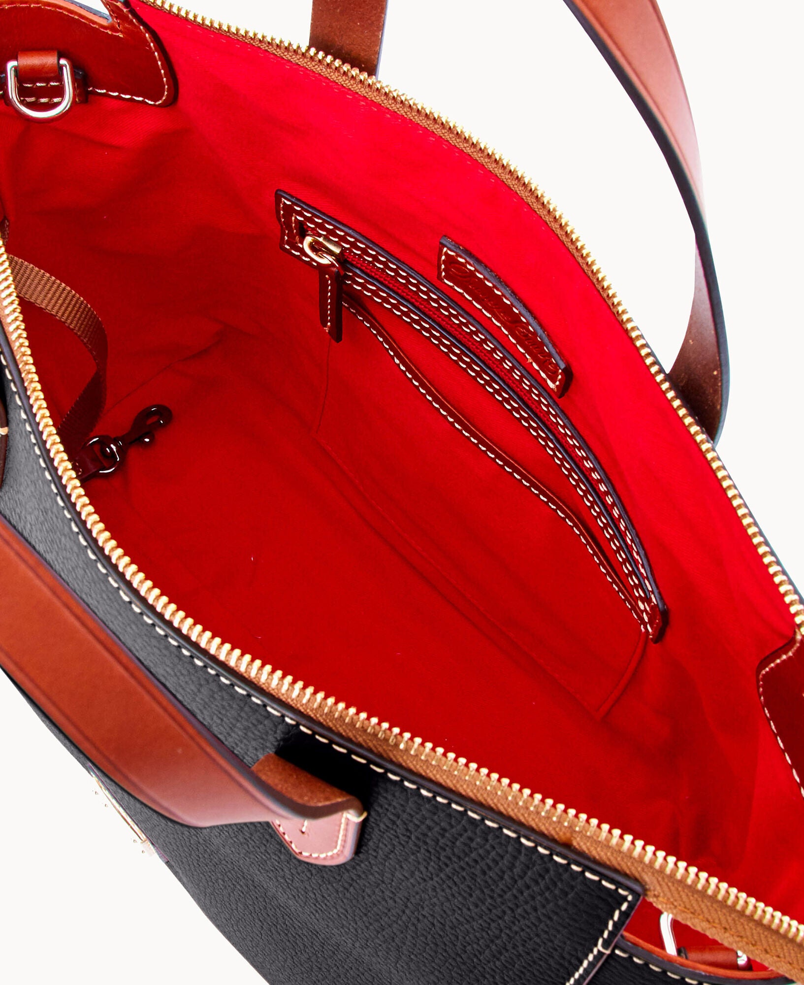 Pebble Grain Domed Satchel - Image 8