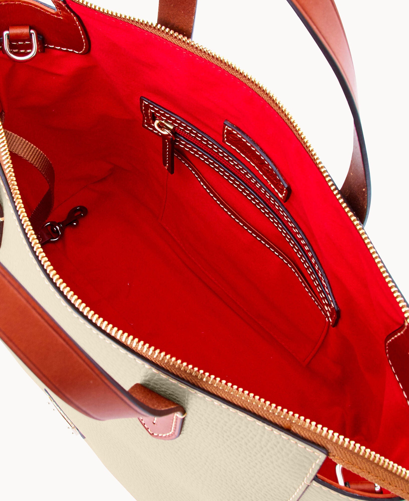 Pebble Grain Domed Satchel - Image 13