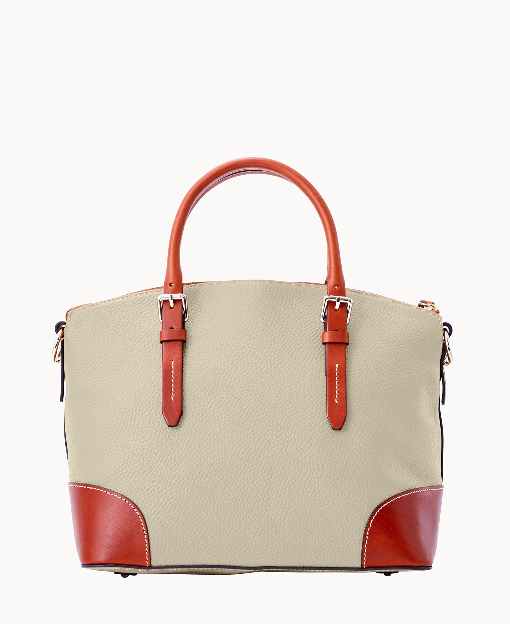 Pebble Grain Domed Satchel - Image 14