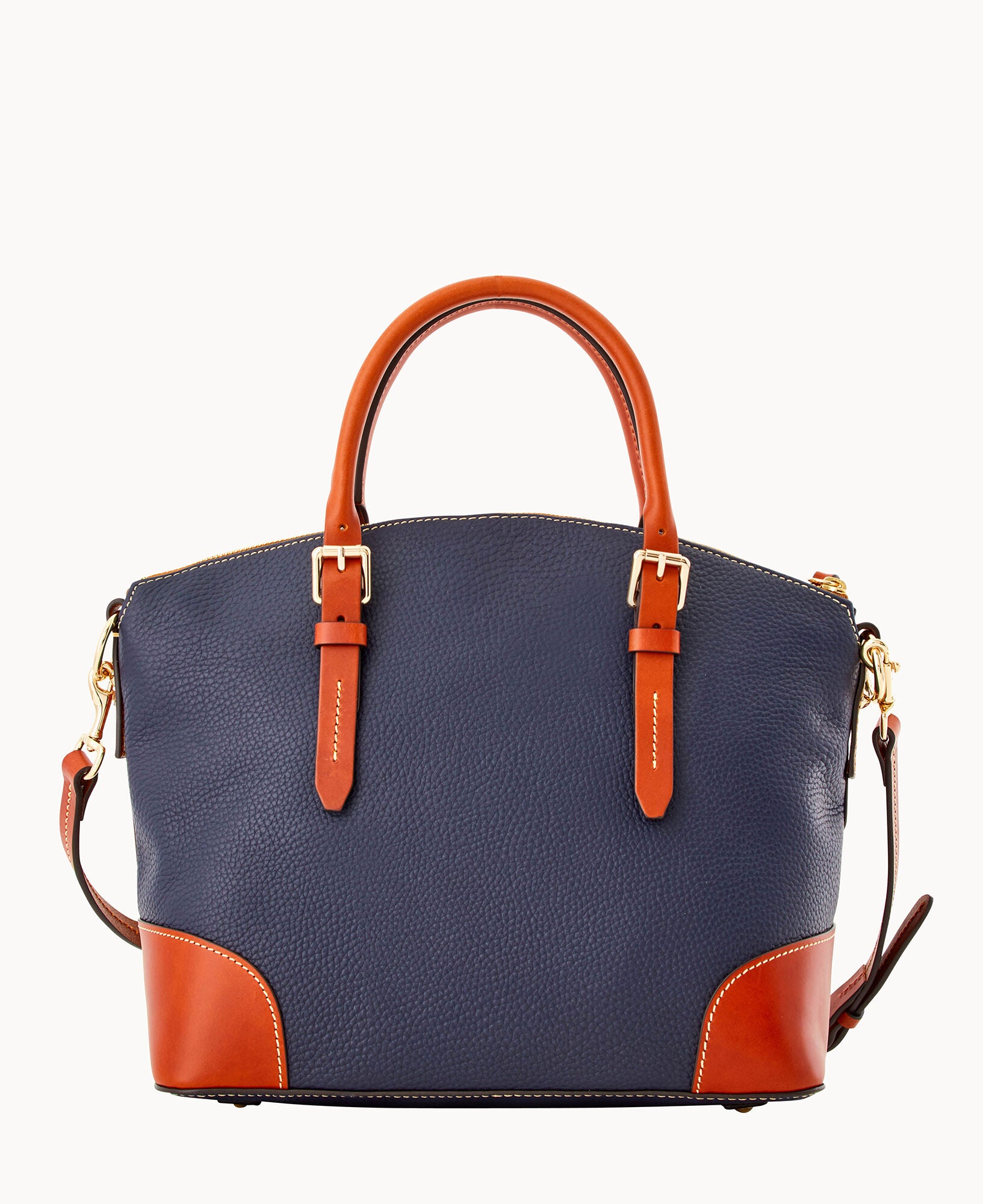 Pebble Grain Domed Satchel - Image 29