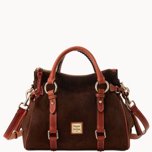 Suede Satchel