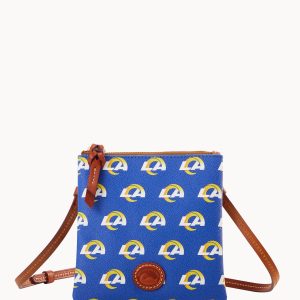 NFL Rams Small North South Top Zip Crossbody