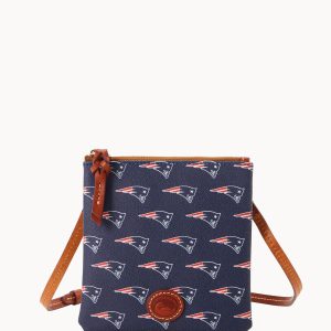 NFL Patriots Small North South Top Zip Crossbody