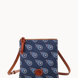 NFL Titans Small North South Top Zip Crossbody