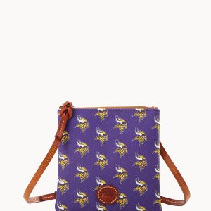 NFL Vikings Small North South Top Zip Crossbody