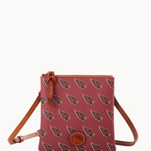 NFL AZ Cardinals Small North South Top Zip Crossbody