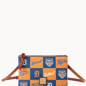 MLB Tigers Top Zip Crossbody