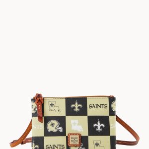 NFL Saints Top Zip Crossbody