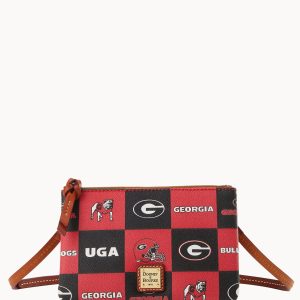 Collegiate University of Georgia Top Zip Crossbody