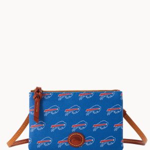 NFL Bills Top Zip Crossbody