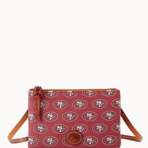 NFL 49ERS Top Zip Crossbody