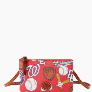 MLB Nationals Top Zip Crossbody