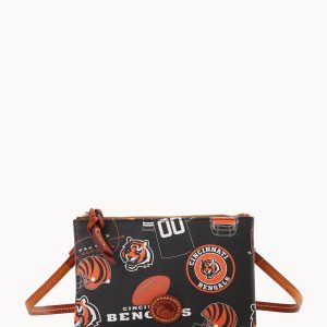 NFL Bengals Top Zip Crossbody