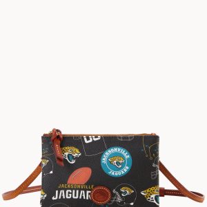 NFL Jaguars Top Zip Crossbody