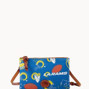 NFL Rams Top Zip Crossbody