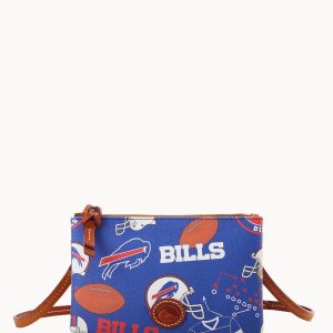 NFL Bills Top Zip Crossbody