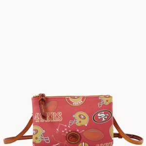 NFL 49ERS Top Zip Crossbody