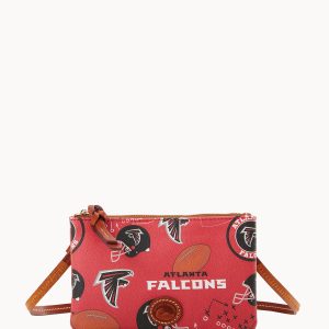 NFL Falcons Top Zip Crossbody
