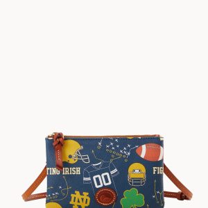 Collegiate University of Notre Dame Top Zip Crossbody