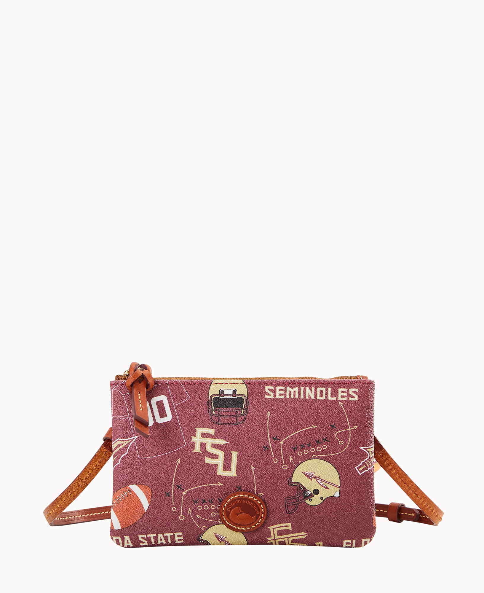 Collegiate Florida State University Top Zip Crossbody