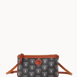 NFL Raiders Large Slim Crossbody