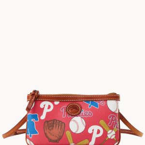 MLB Phillies Large Slim Crossbody