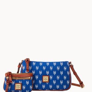 MLB Mets Lexi Crossbody Sm Coin Case