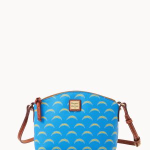 NFL Chargers Suki Crossbody Med Wristlet