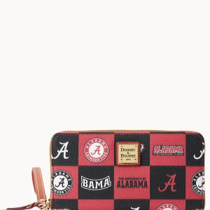 Collegiate University of Alabama Large Zip Around Wristlet