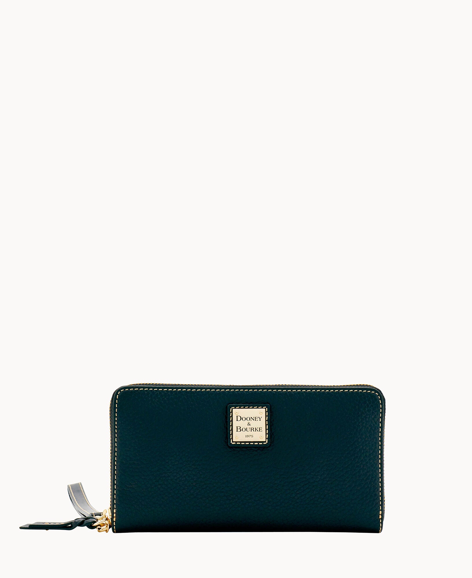 Pebble Grain Large Zip Around Wristlet - Image 21