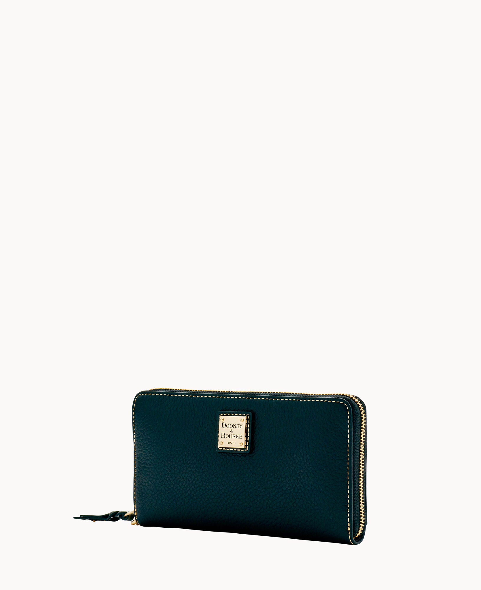 Pebble Grain Large Zip Around Wristlet - Image 22