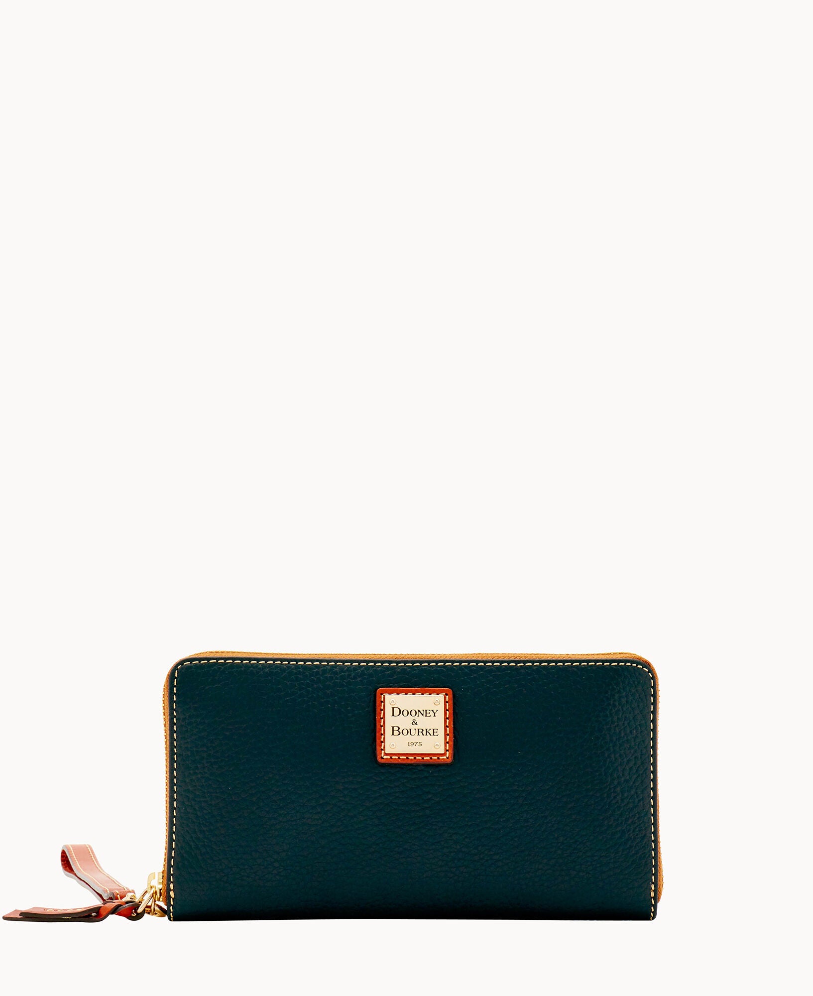 Pebble Grain Large Zip Around Wristlet - Image 7