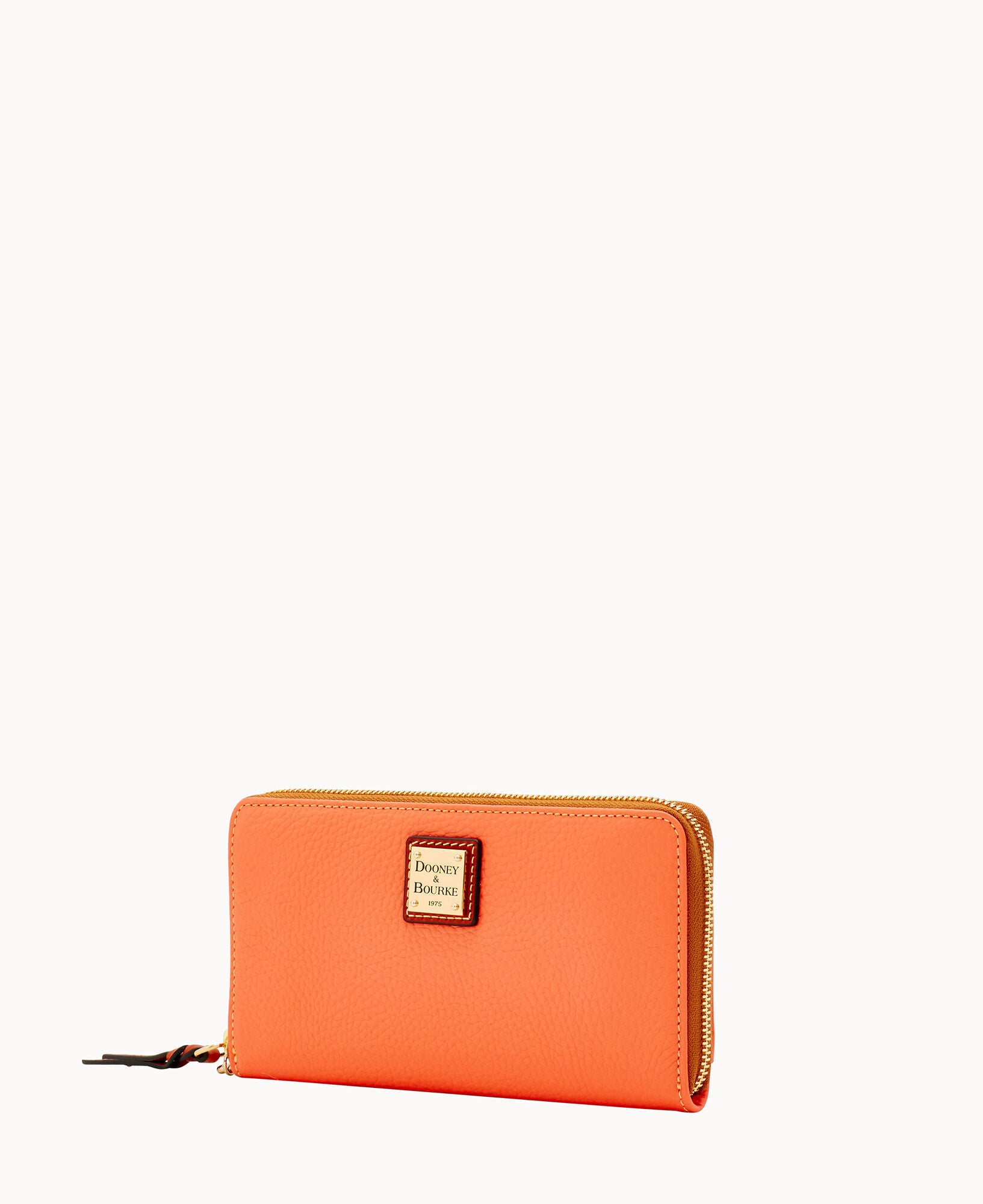 Pebble Grain Large Zip Around Wristlet - Image 5