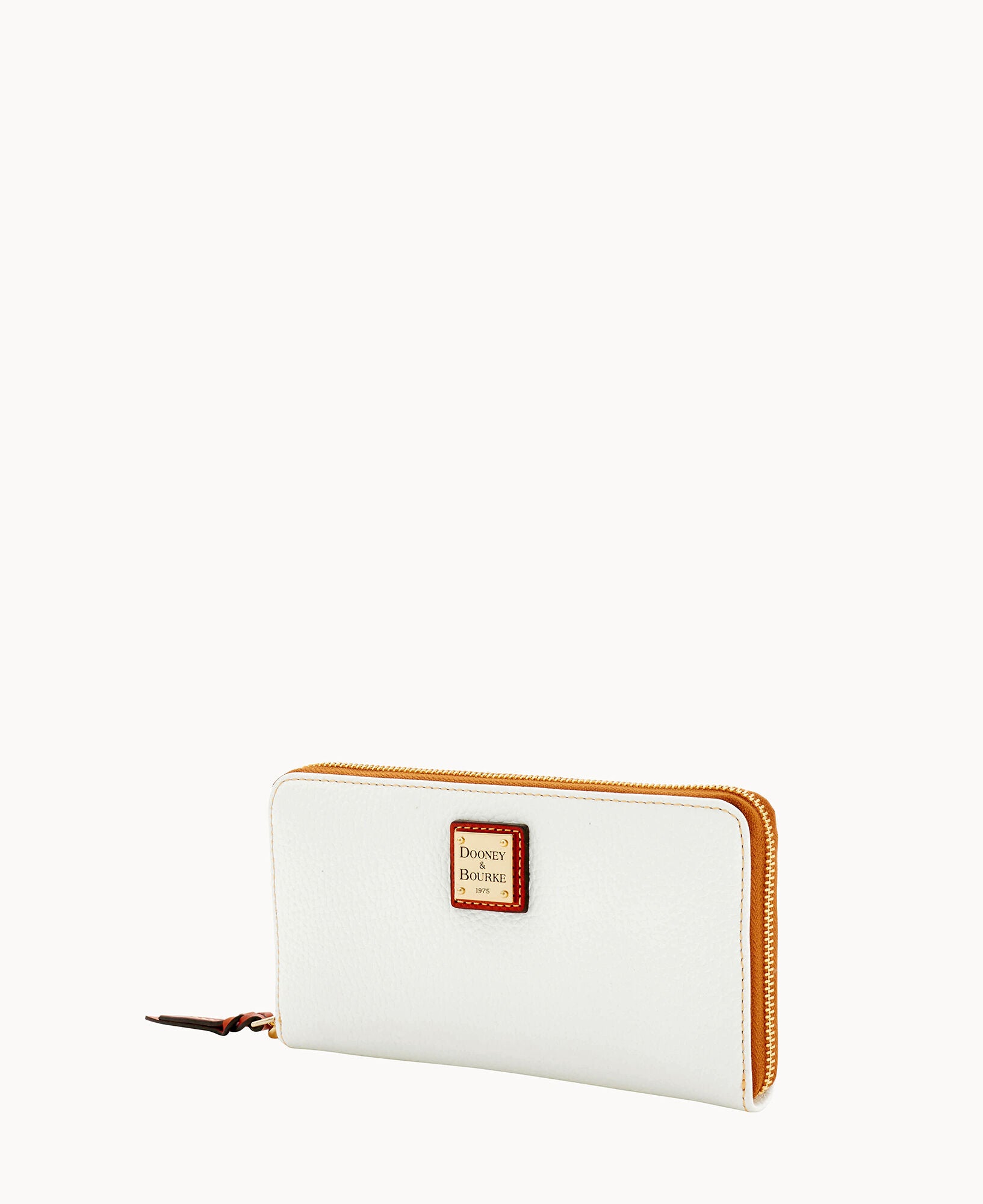 Pebble Grain Large Zip Around Wristlet - Image 25