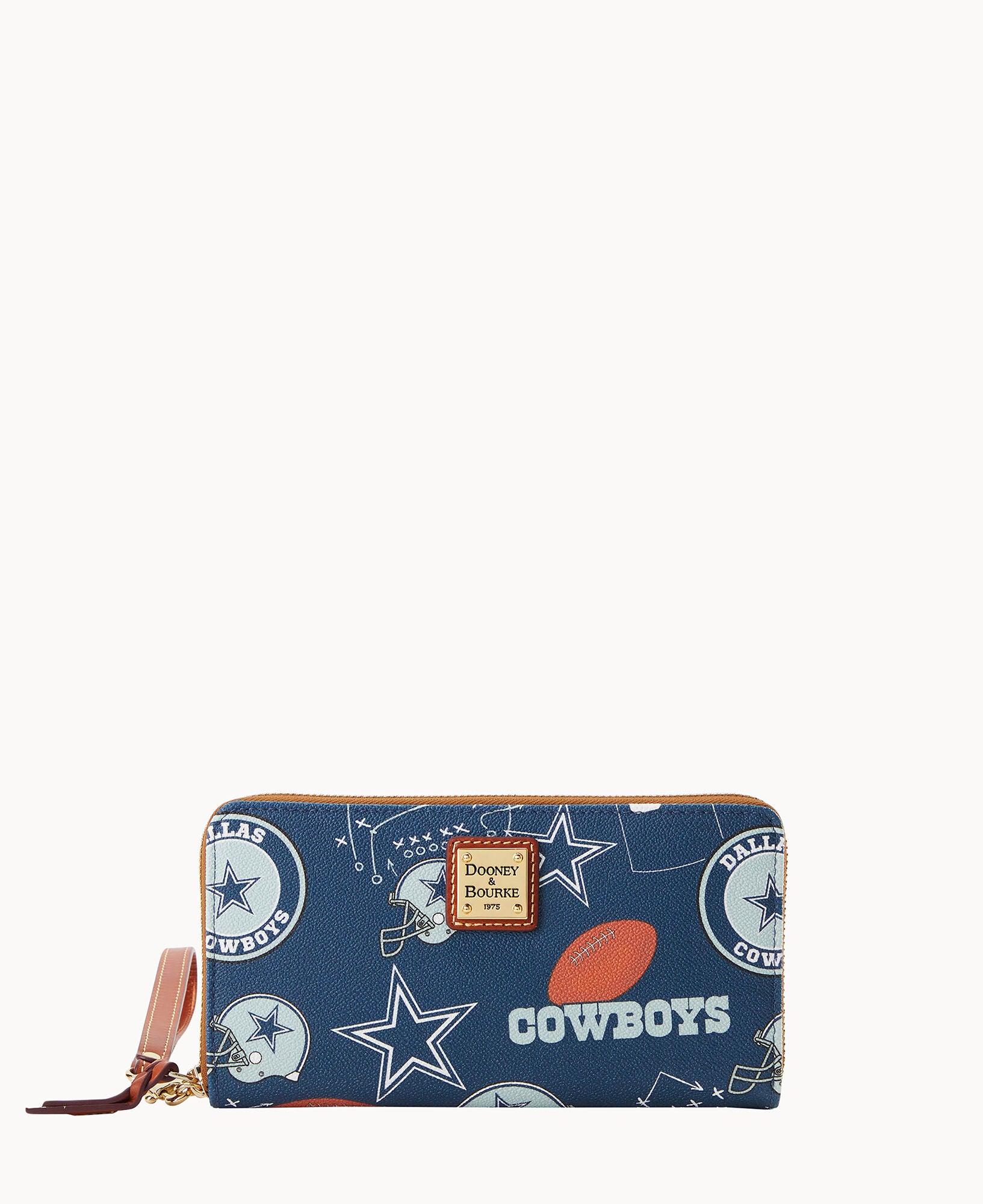 NFL Cowboys Large Zip Around Wristlet - Image 2