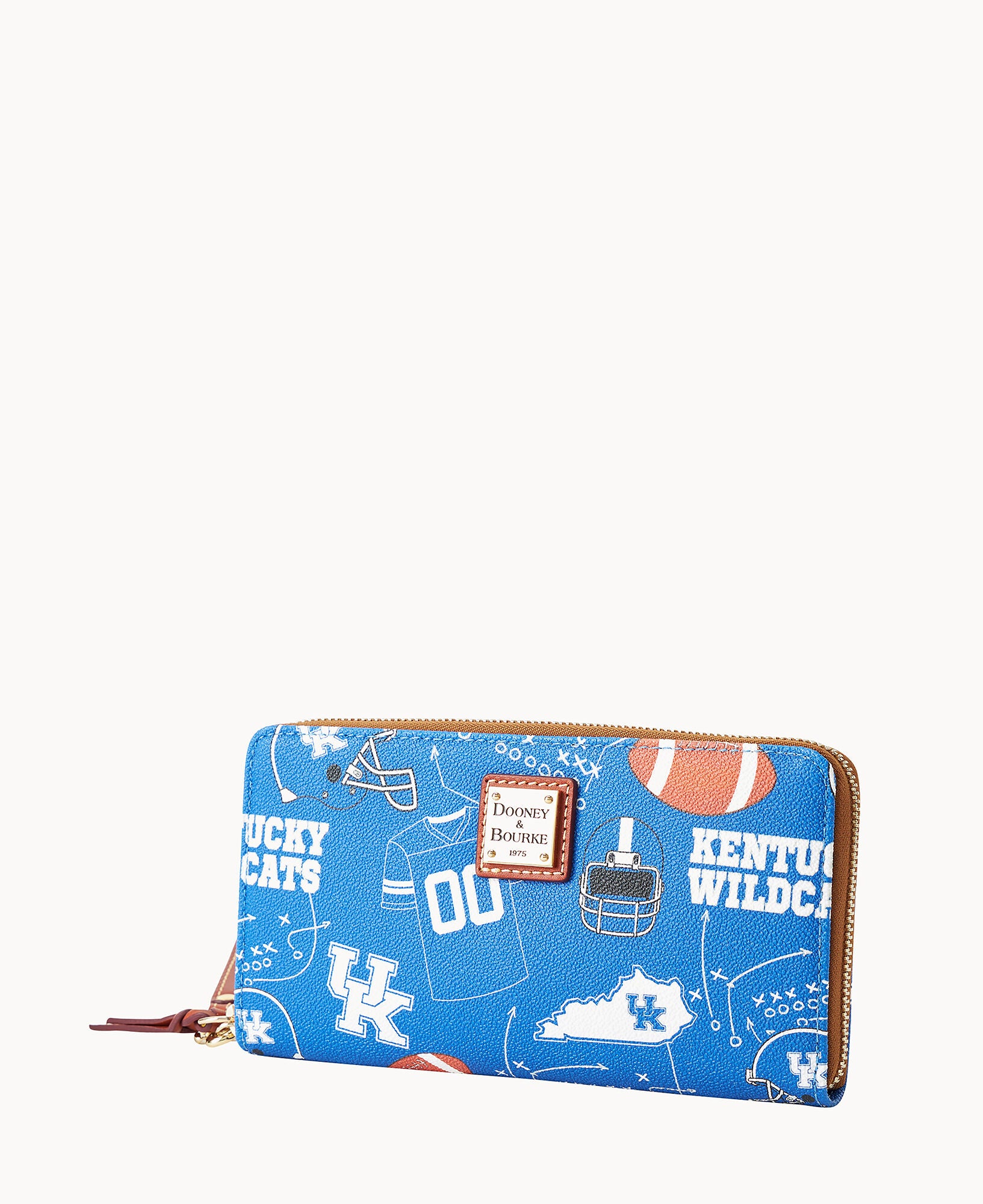 Collegiate University of Kentucky Large Zip Around Wristlet - Image 4