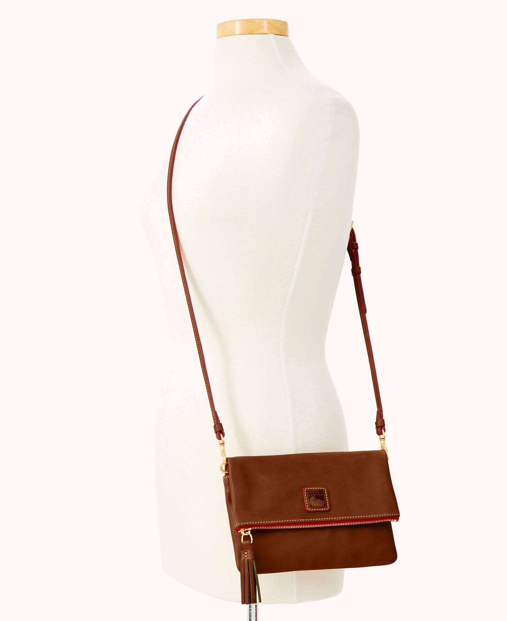 Florentine Foldover Zip Crossbody - Image 8