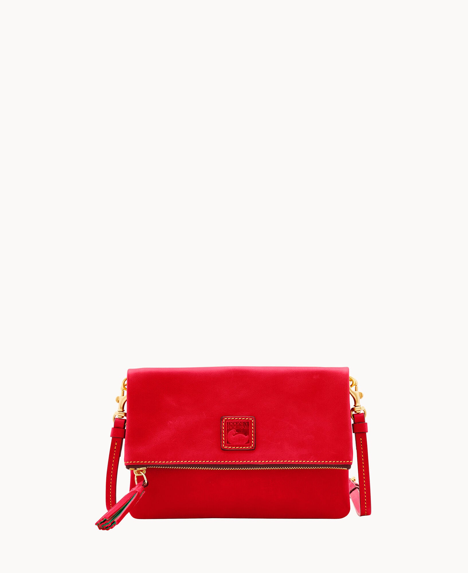 Florentine Foldover Zip Crossbody - Image 9
