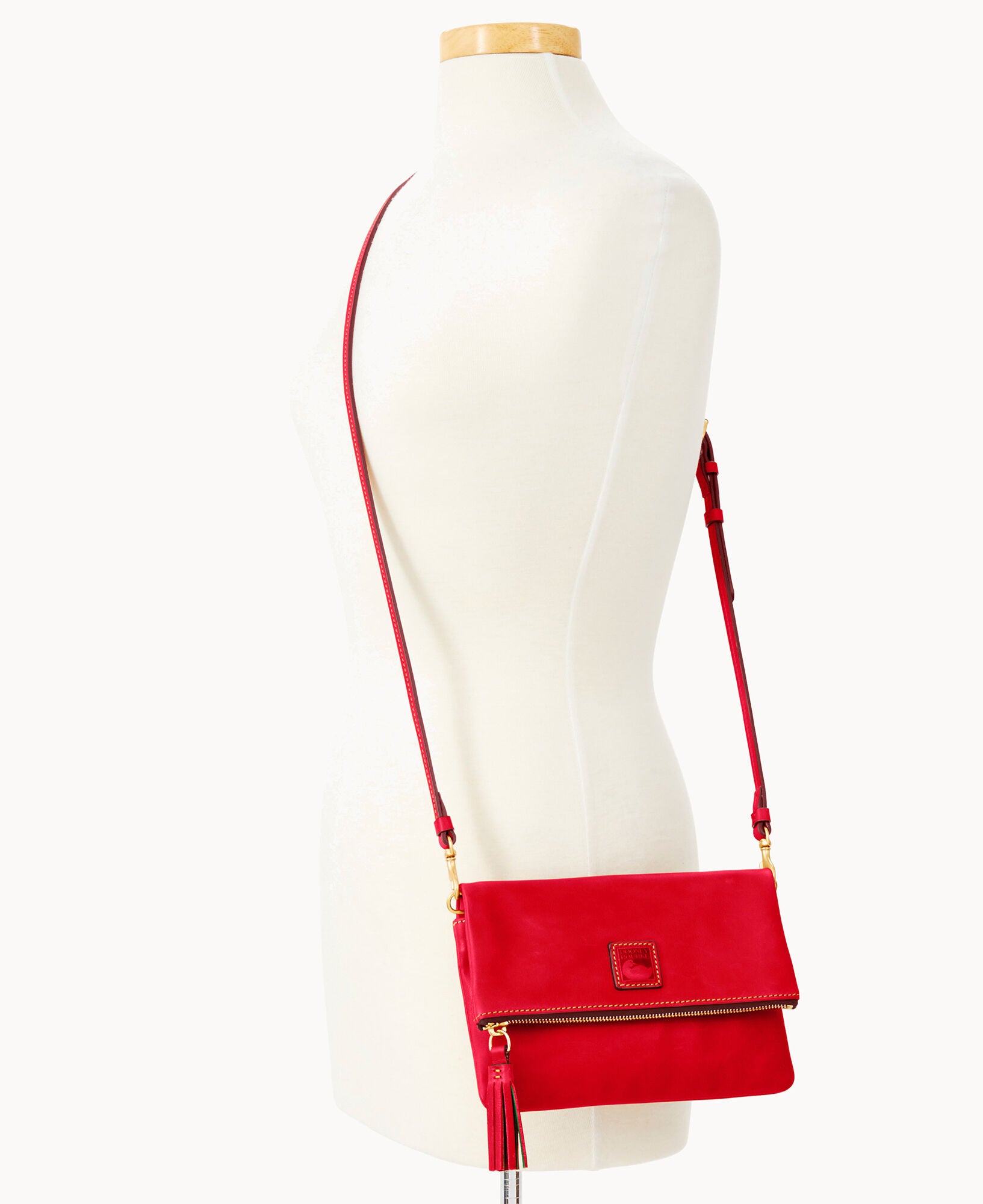Florentine Foldover Zip Crossbody - Image 13