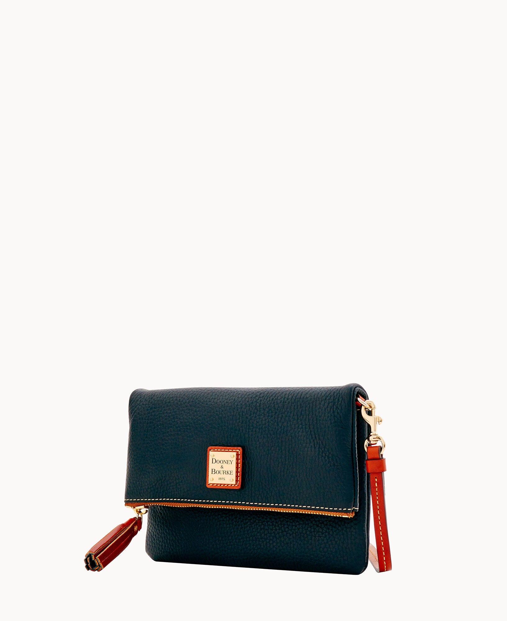 Pebble Grain Foldover Zip Crossbody - Image 16