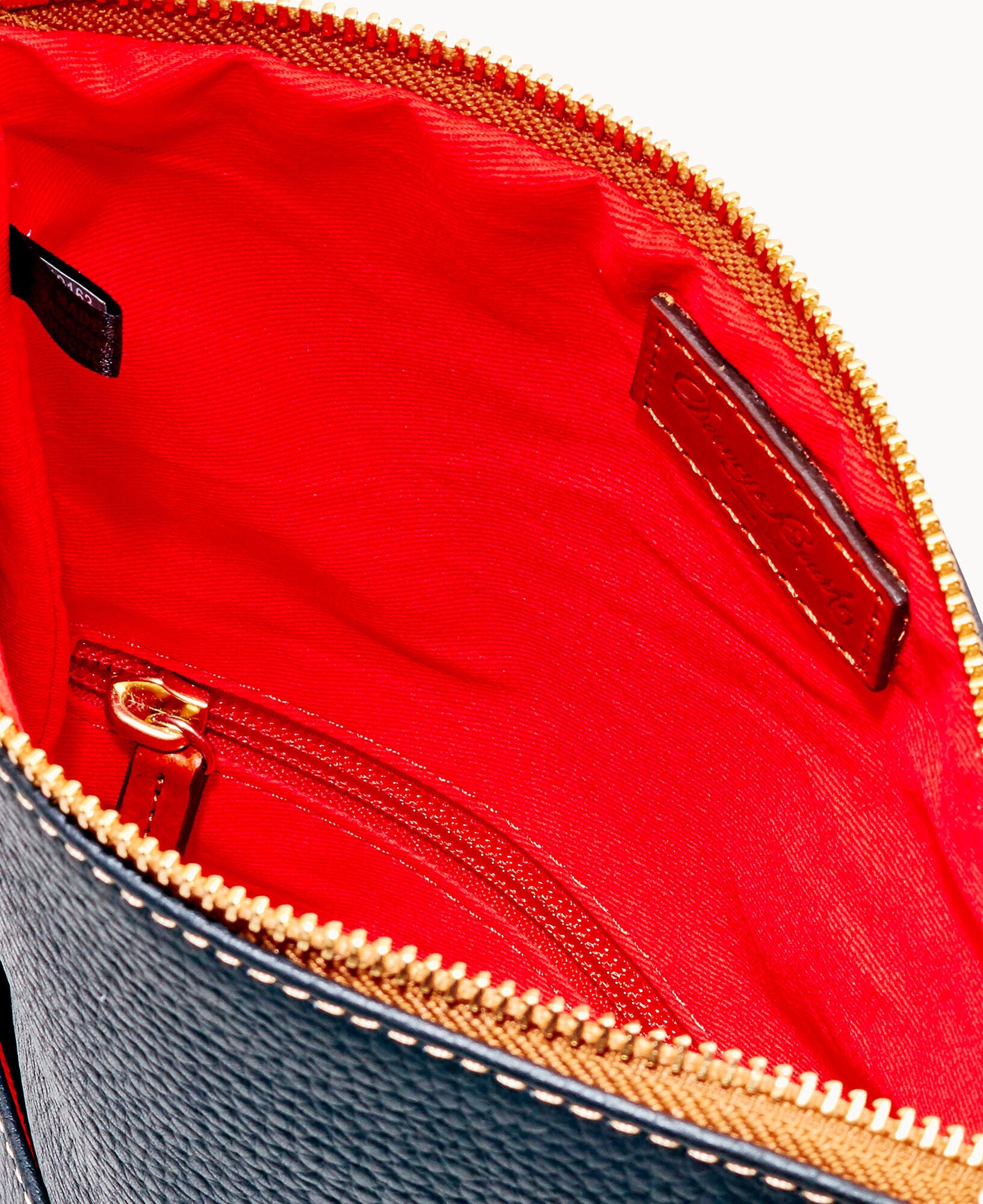 Pebble Grain Foldover Zip Crossbody - Image 17