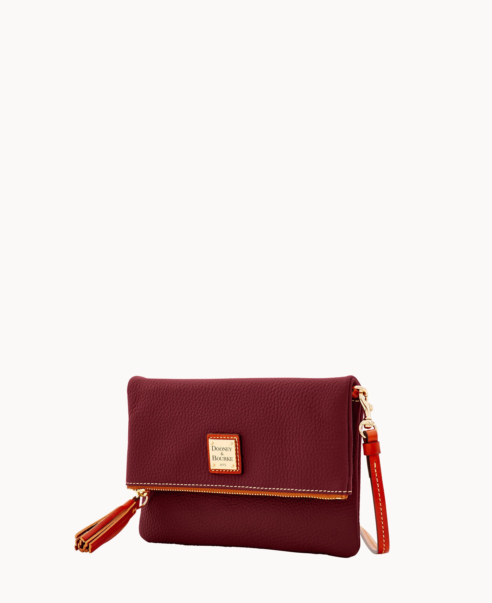 Pebble Grain Foldover Zip Crossbody - Image 26