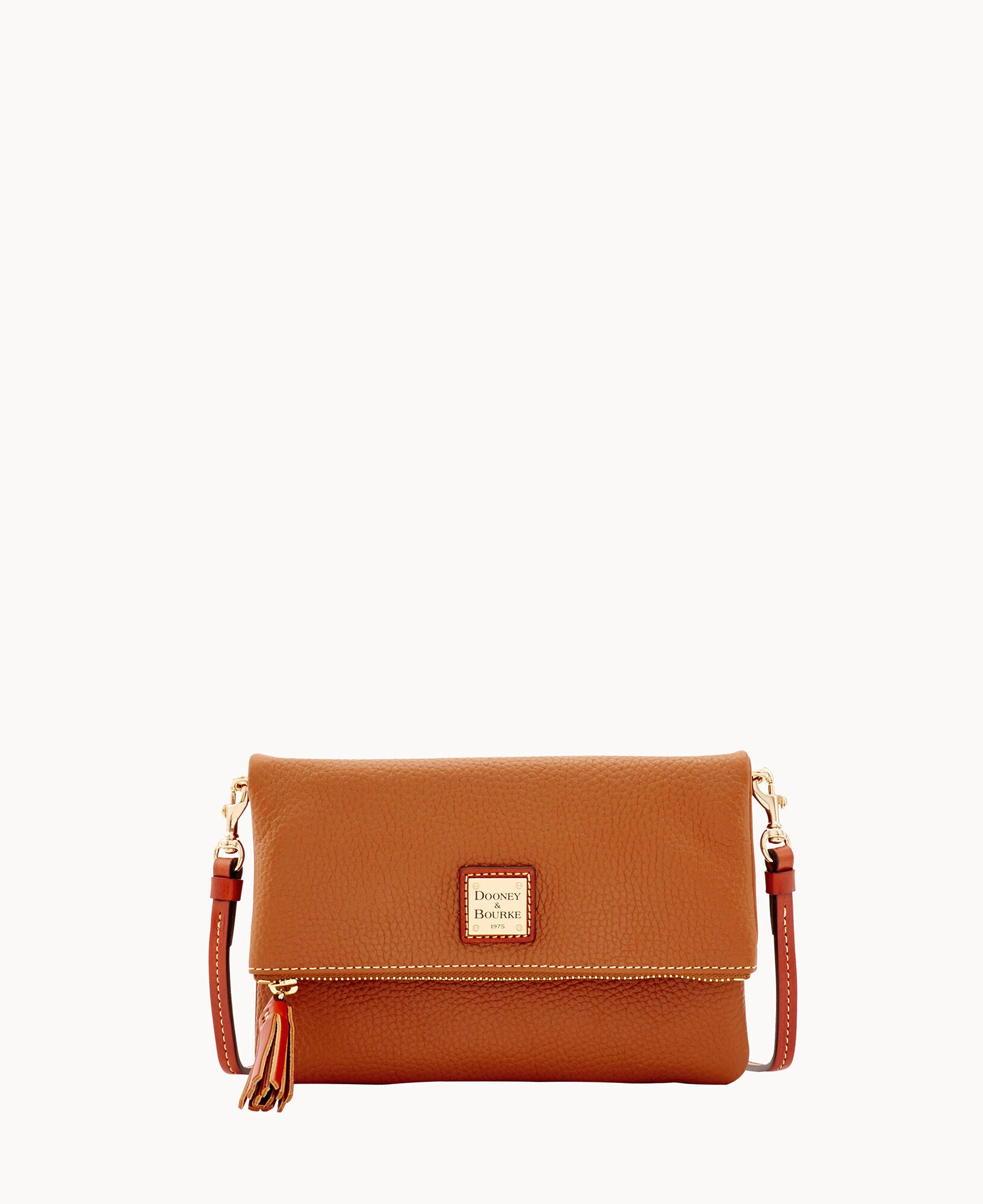 Pebble Grain Foldover Zip Crossbody - Image 20