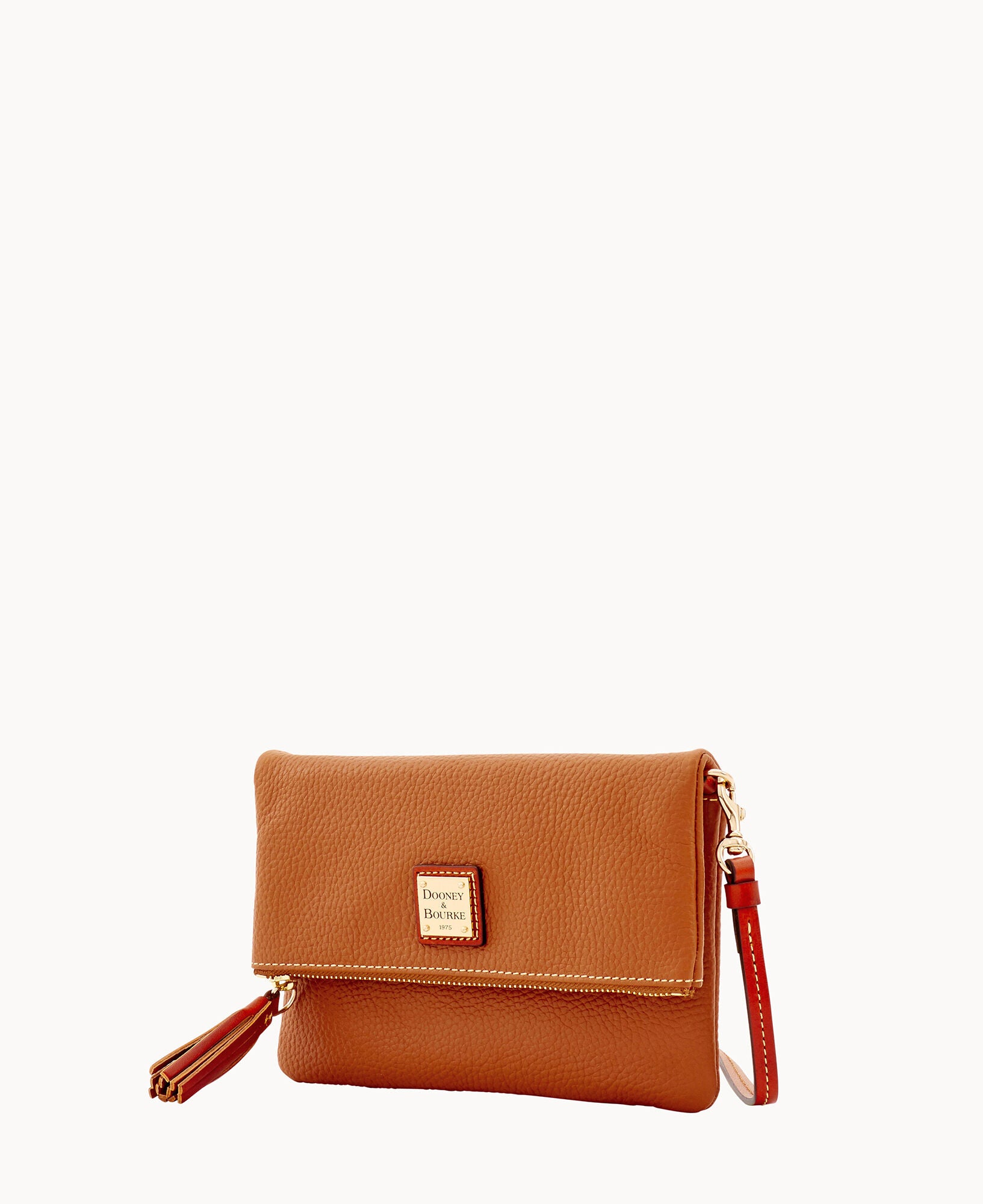 Pebble Grain Foldover Zip Crossbody - Image 21