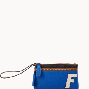 Collegiate University of Florida Double Zip Wristlet