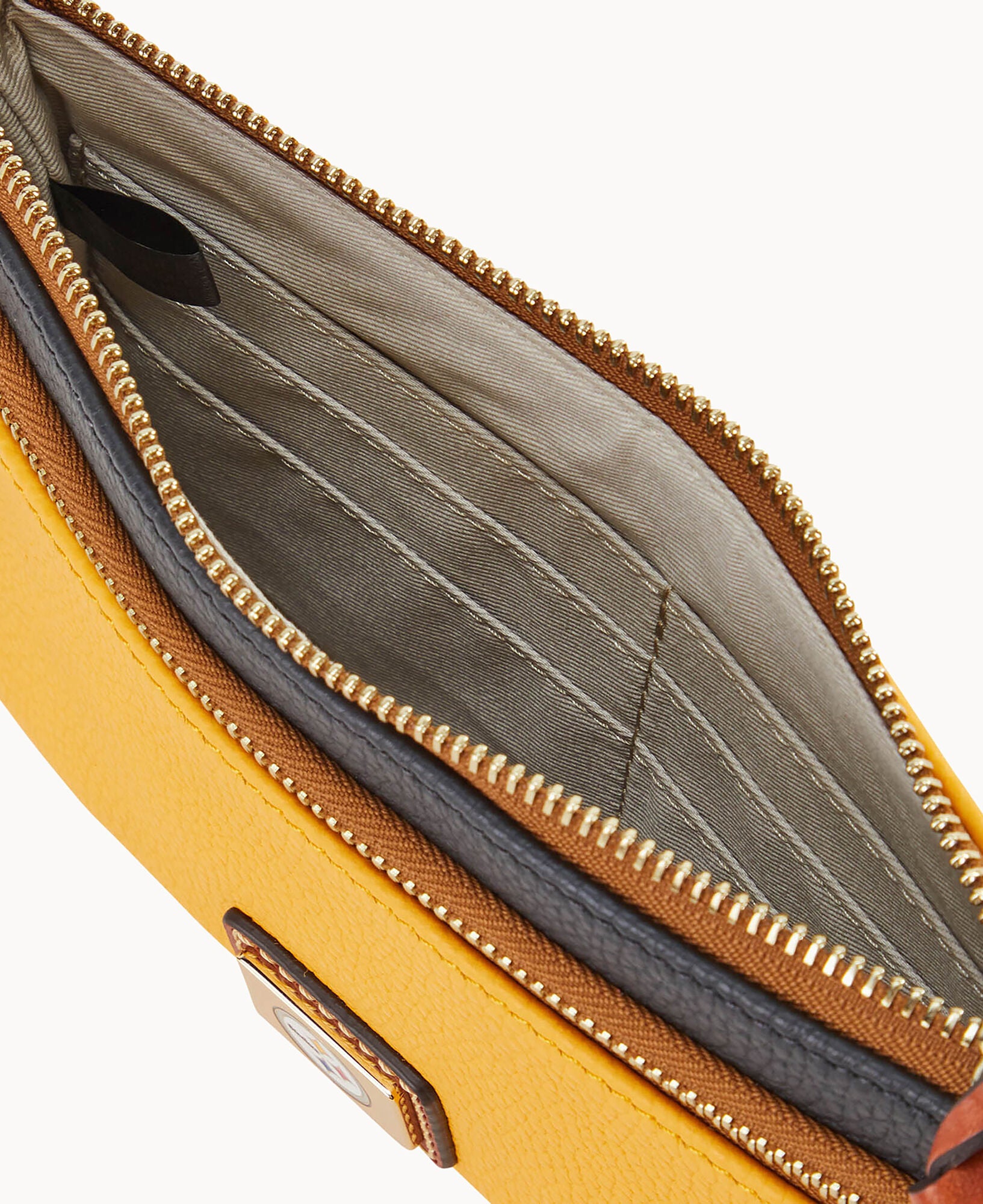 NFL Steelers Double Zip Wristlet - Image 3