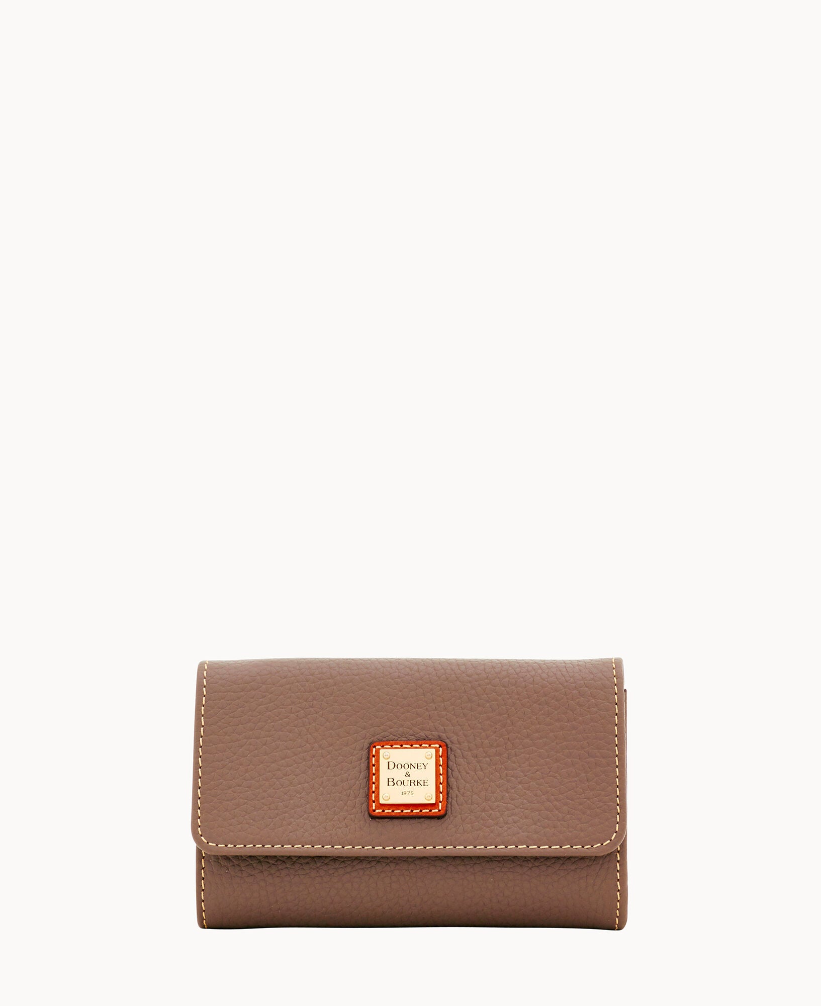 Pebble Grain Flap Wallet