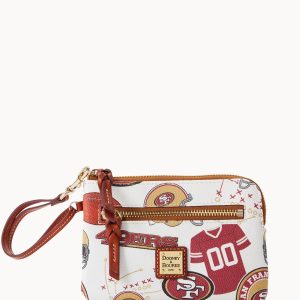 NFL 49ERS Zip Around Wristlet